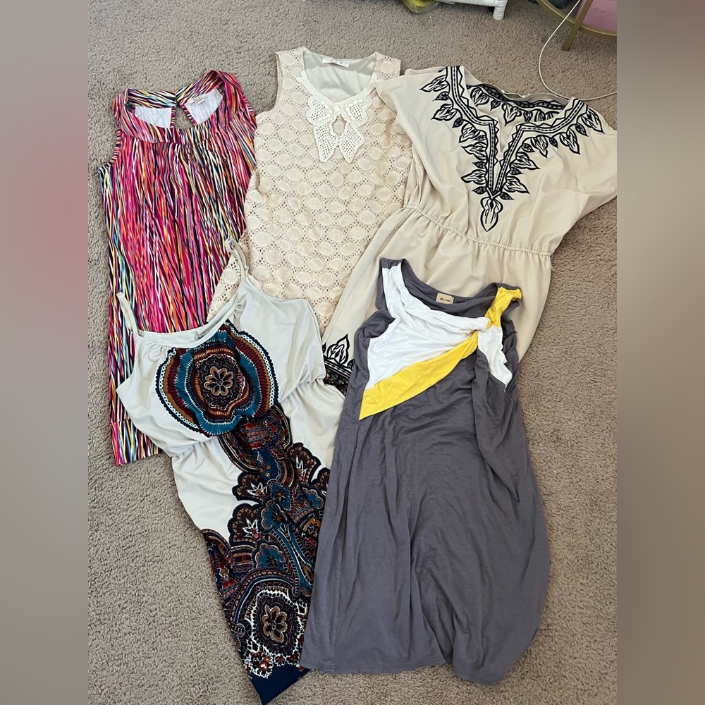 5 DRESSES